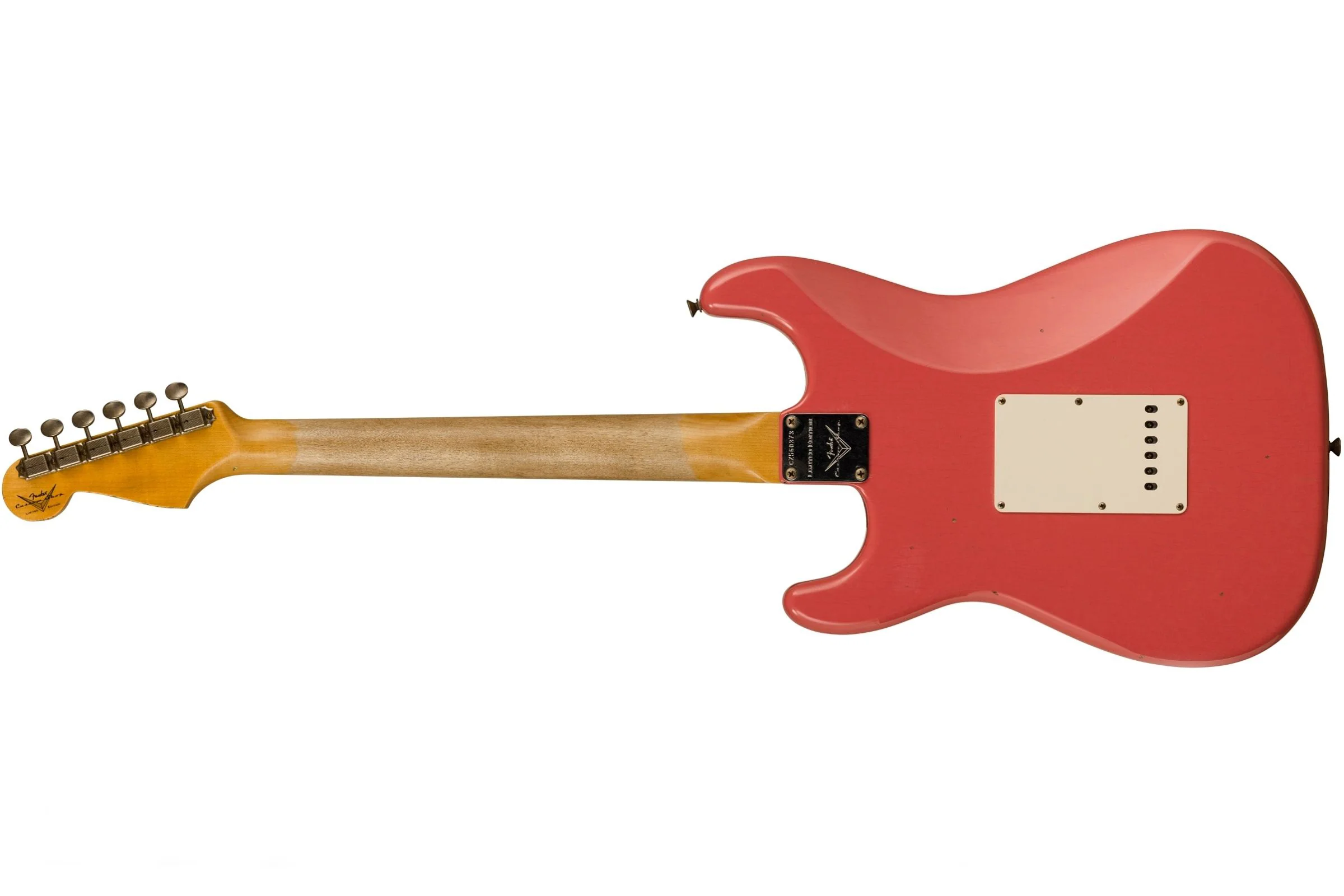Fender Custom Shop '59 Strat Journeyman Relic - Super Faded Aged Fiesta Red - Image 2