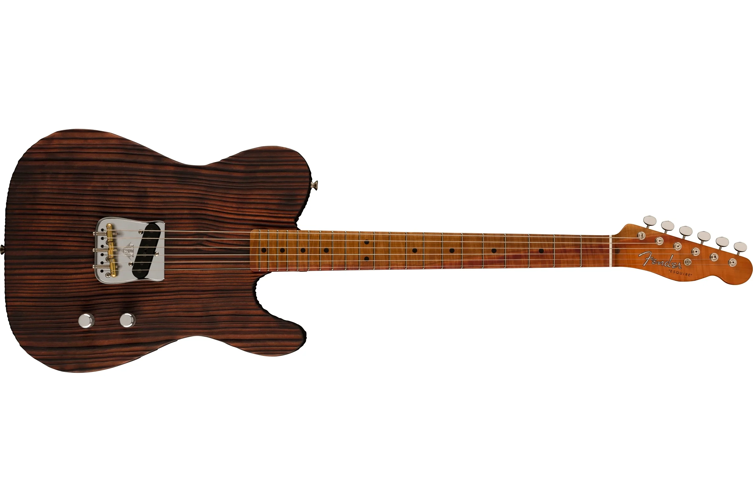 Fender Custom Shop California Streetwoods Shou Sugi Ban Redwood Esquire, Masterbuilt By Andy Hicks