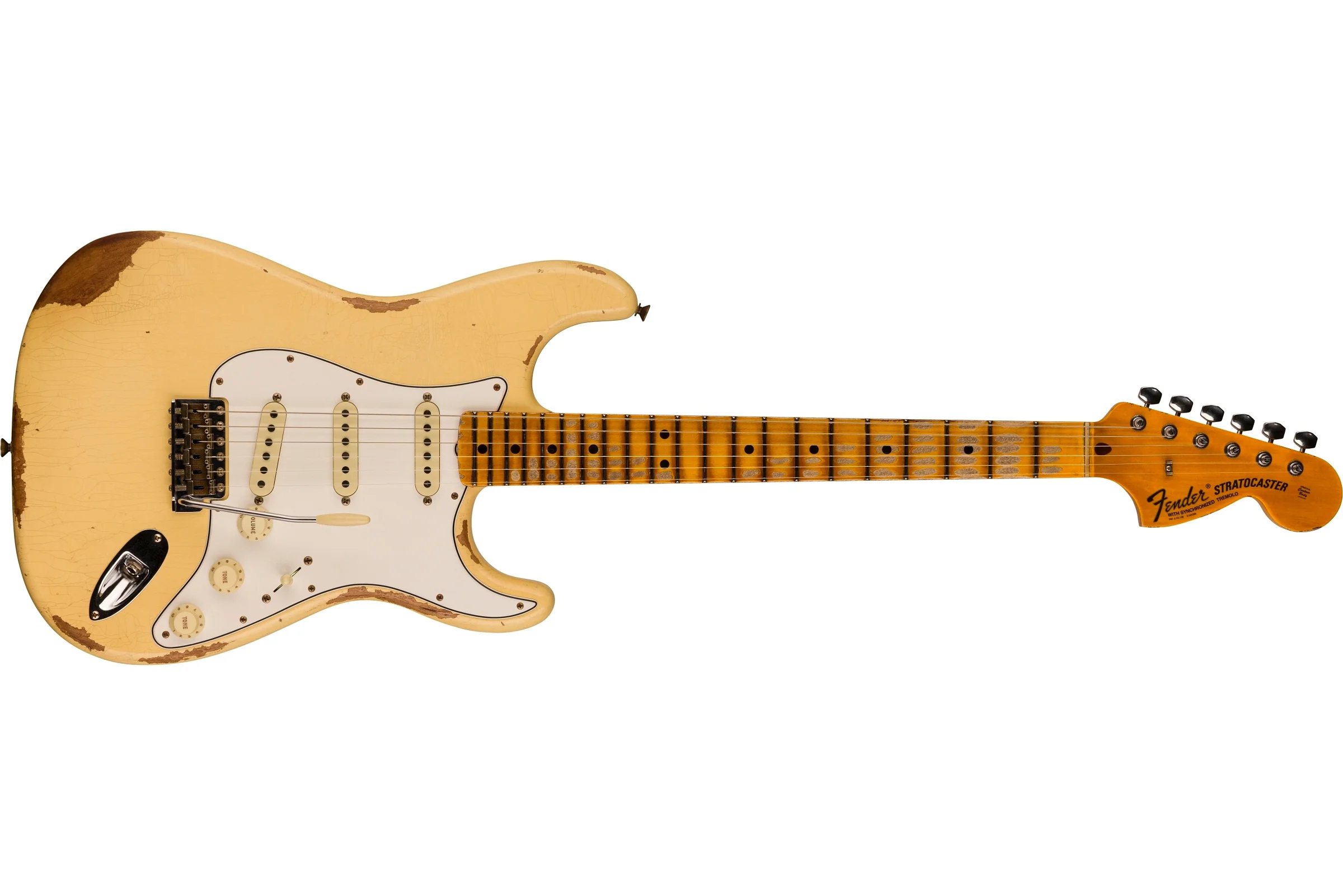 Fender Custom Shop Limited Edition '69 Strat - Heavy Relic, Aged Vintage White