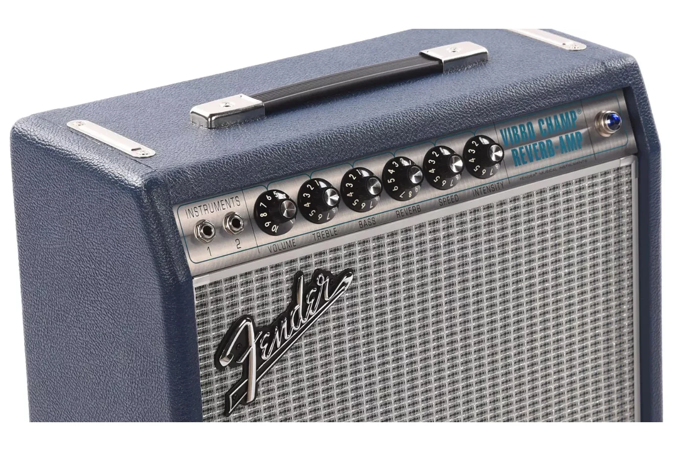 Fender Limited Edition '68 Custom Vibro Champ Reverb - Navy - Image 2