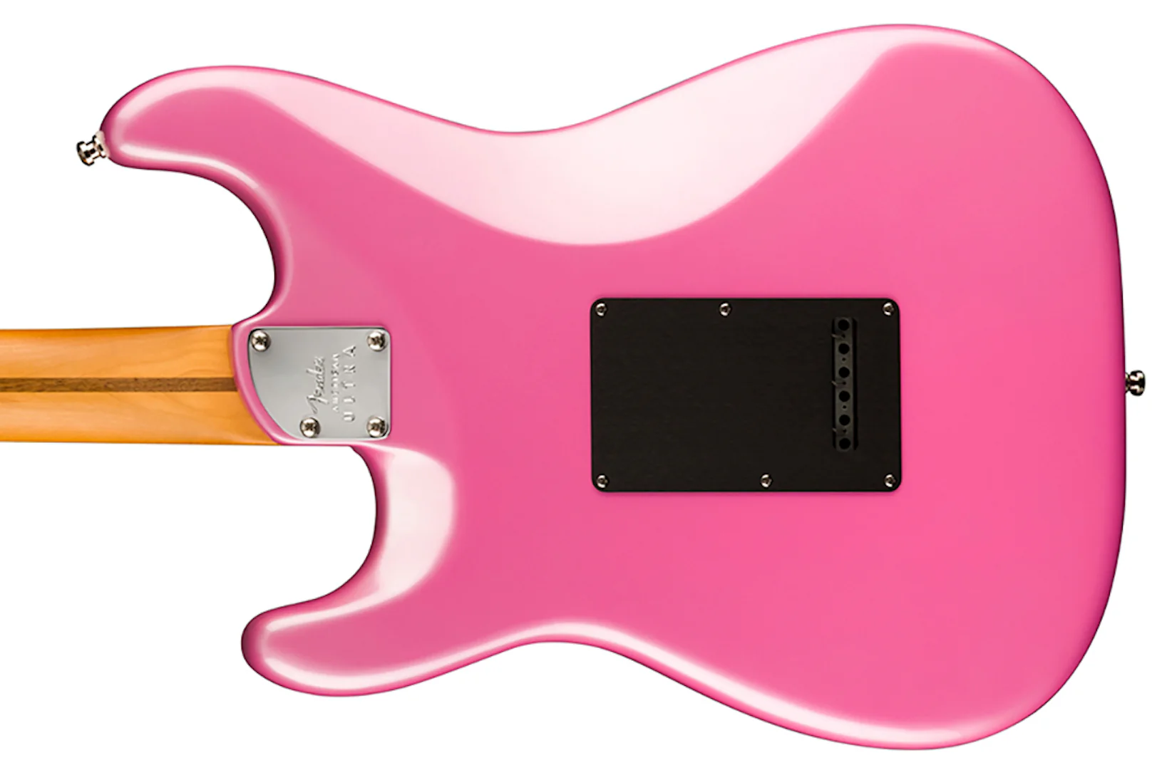 Fender Limited Edition American Ultra Stratocaster Bubble Gum Metallic - Image 2