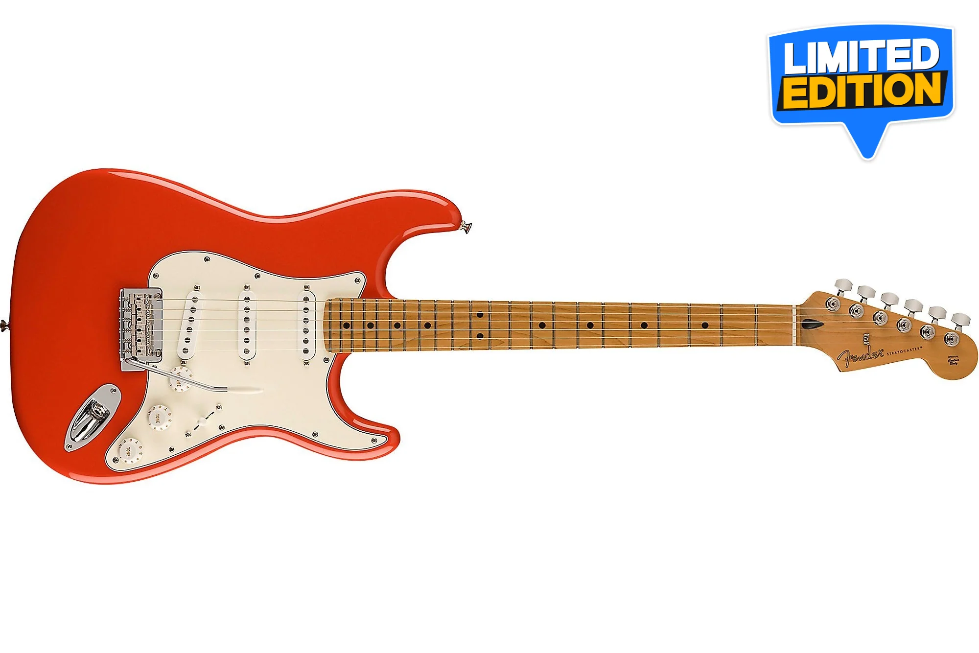 Fender Limited Edition Player Stratocaster Fiesta Red (Roasted Neck)