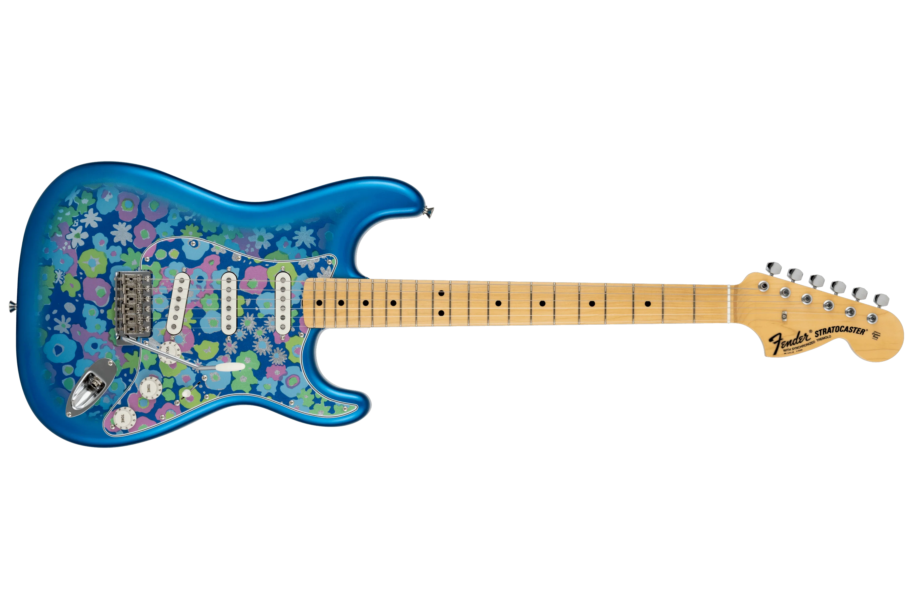 Fender Made in Japan Limited Stratocaster Blue Flower