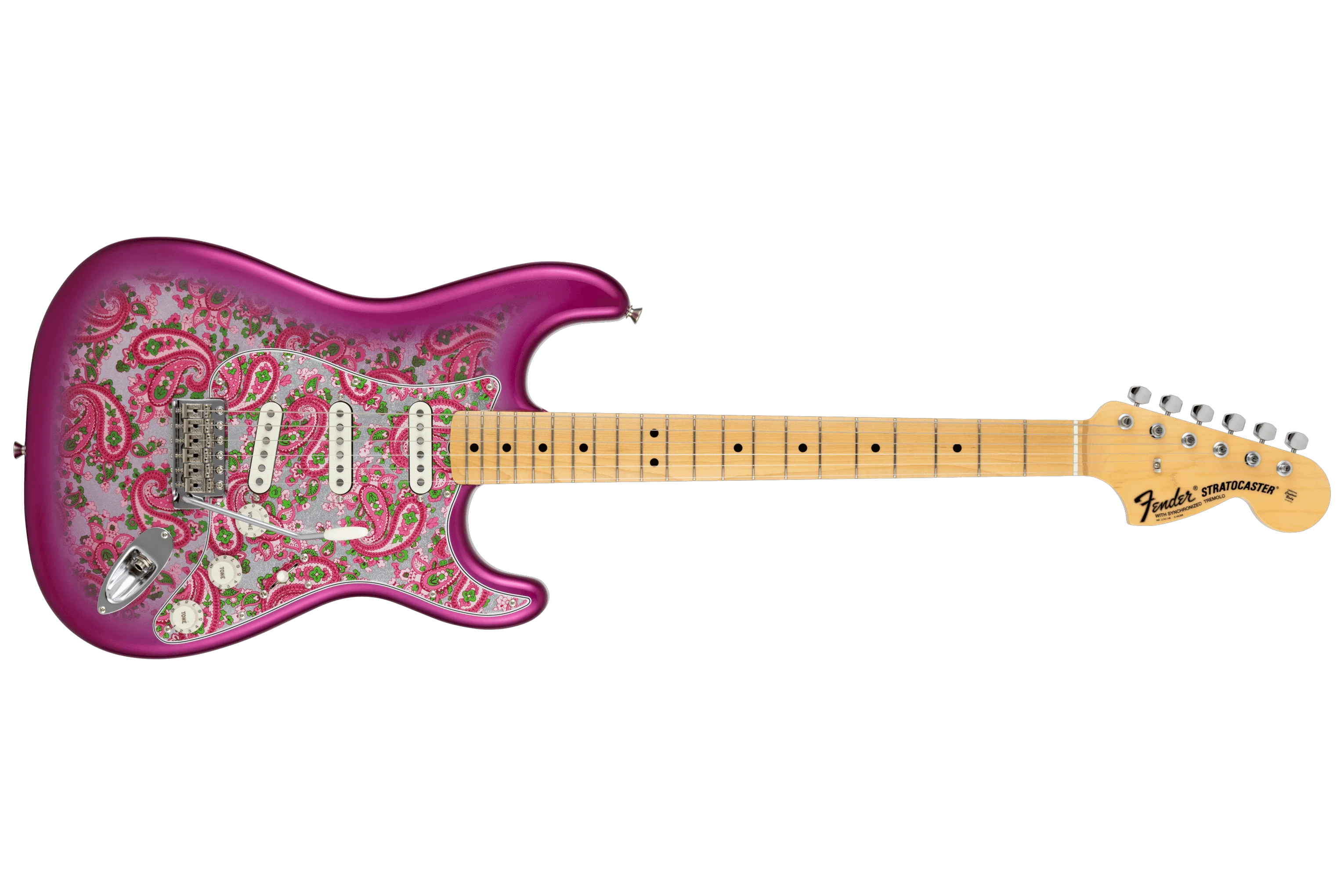Fender Made in Japan Limited Stratocaster Pink Paisley