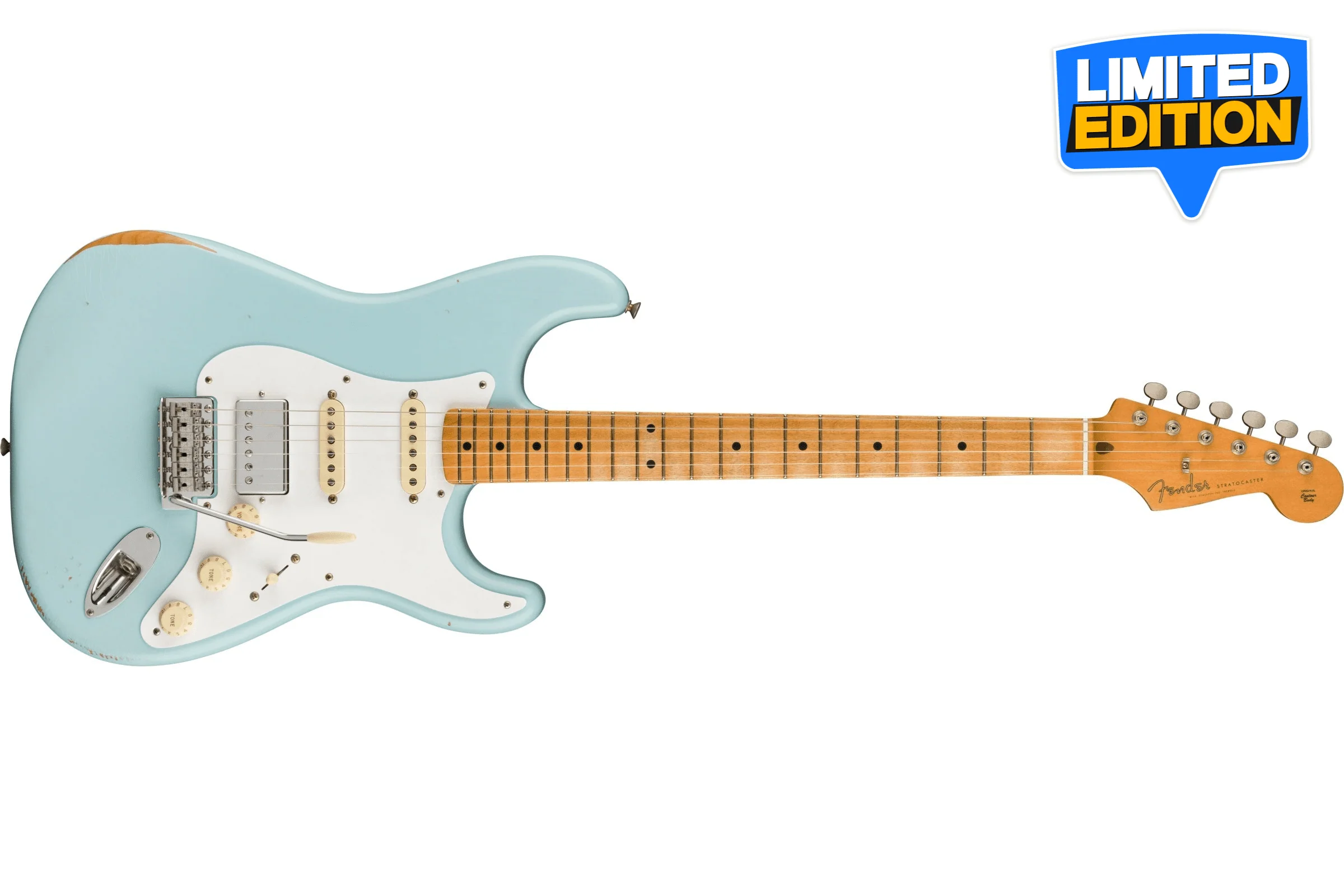 Fender Vintera '50s Stratocaster HSS Road Worn Sonic Blue