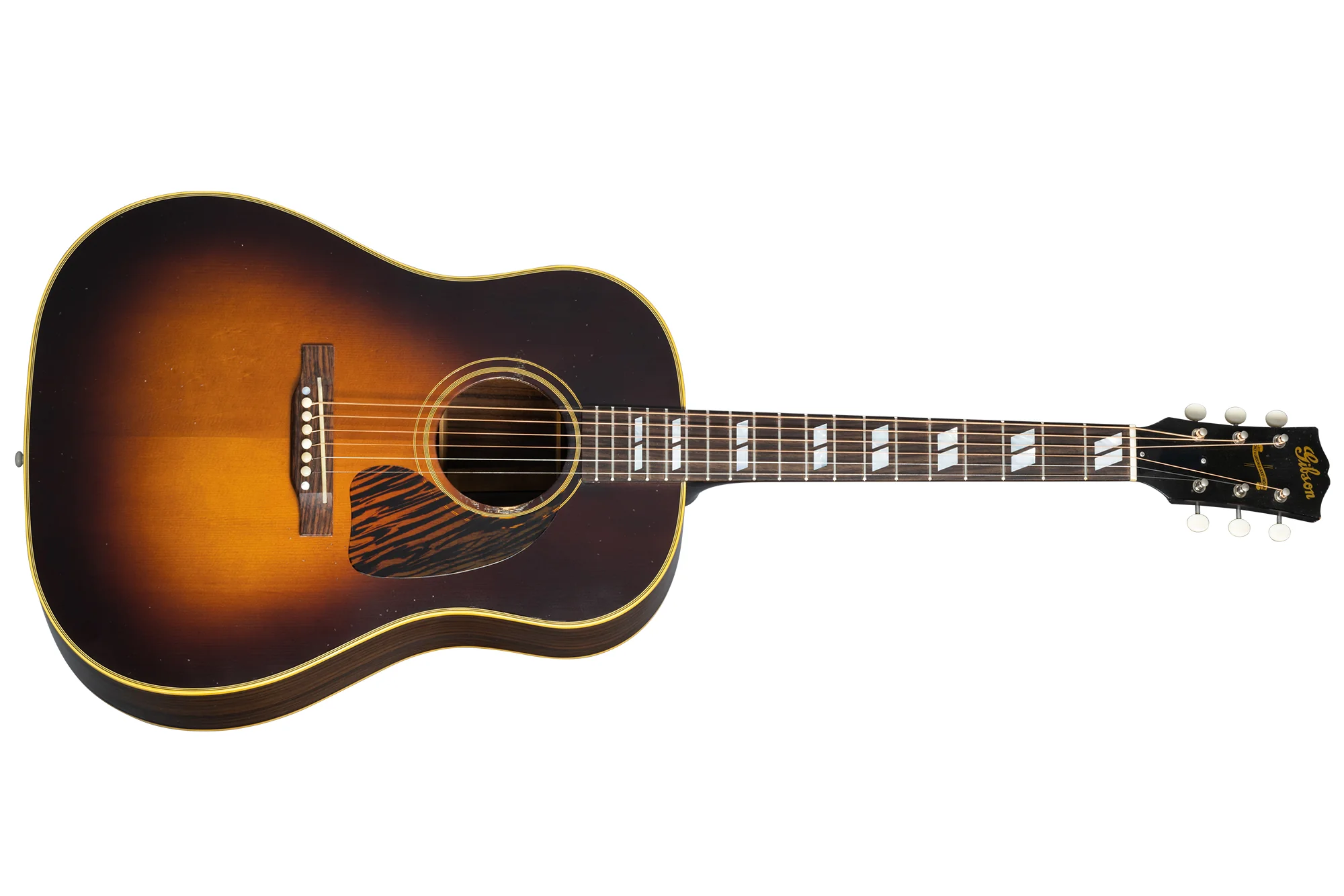 Gibson 1942 Banner Southern Jumbo Vintage Sunburst Light Aged