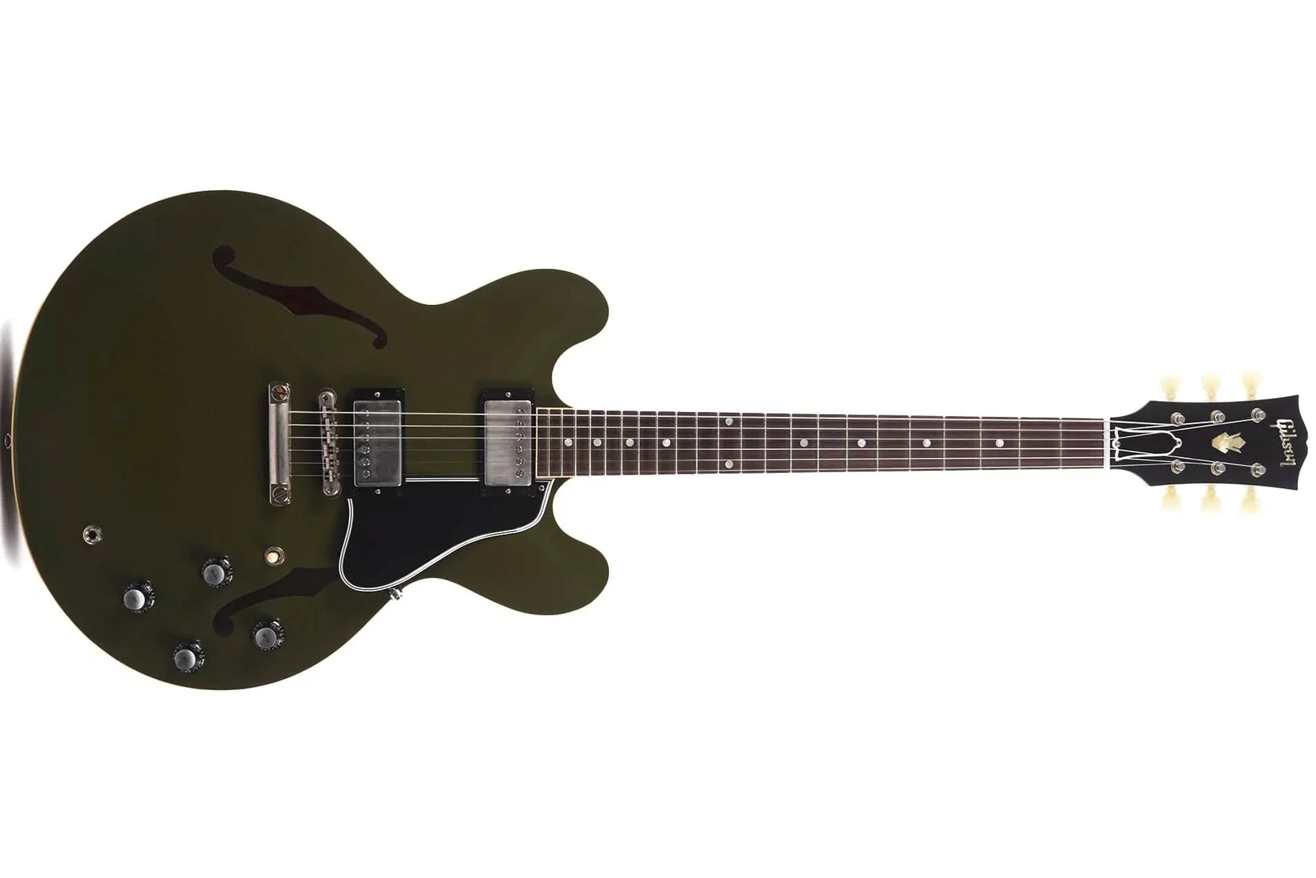 Gibson 1961 ES-335 Reissue Heavy Antique Olive Drab VOS