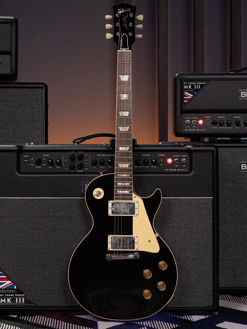Gibson Custom Shop 1954 Les Paul Standard, Wraparound, Ebony VOS