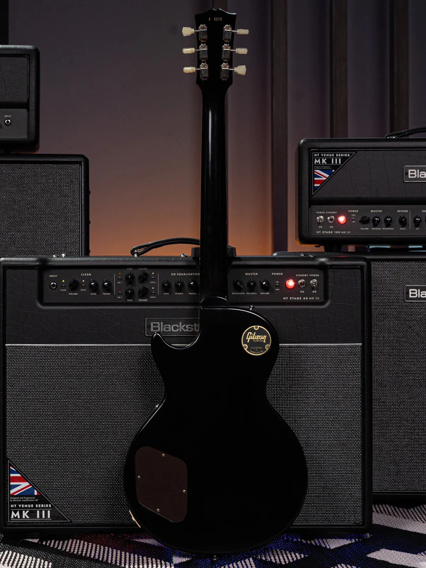 Gibson Custom Shop 1954 Les Paul Standard, Wraparound, Ebony VOS - Image 2