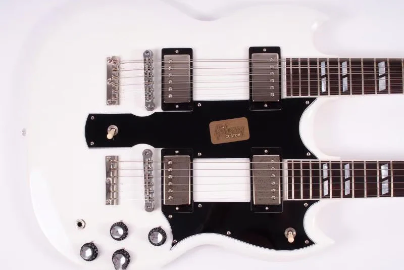 Gibson Custom Shop EDS-1275 Double Neck Alpine White - Image 2