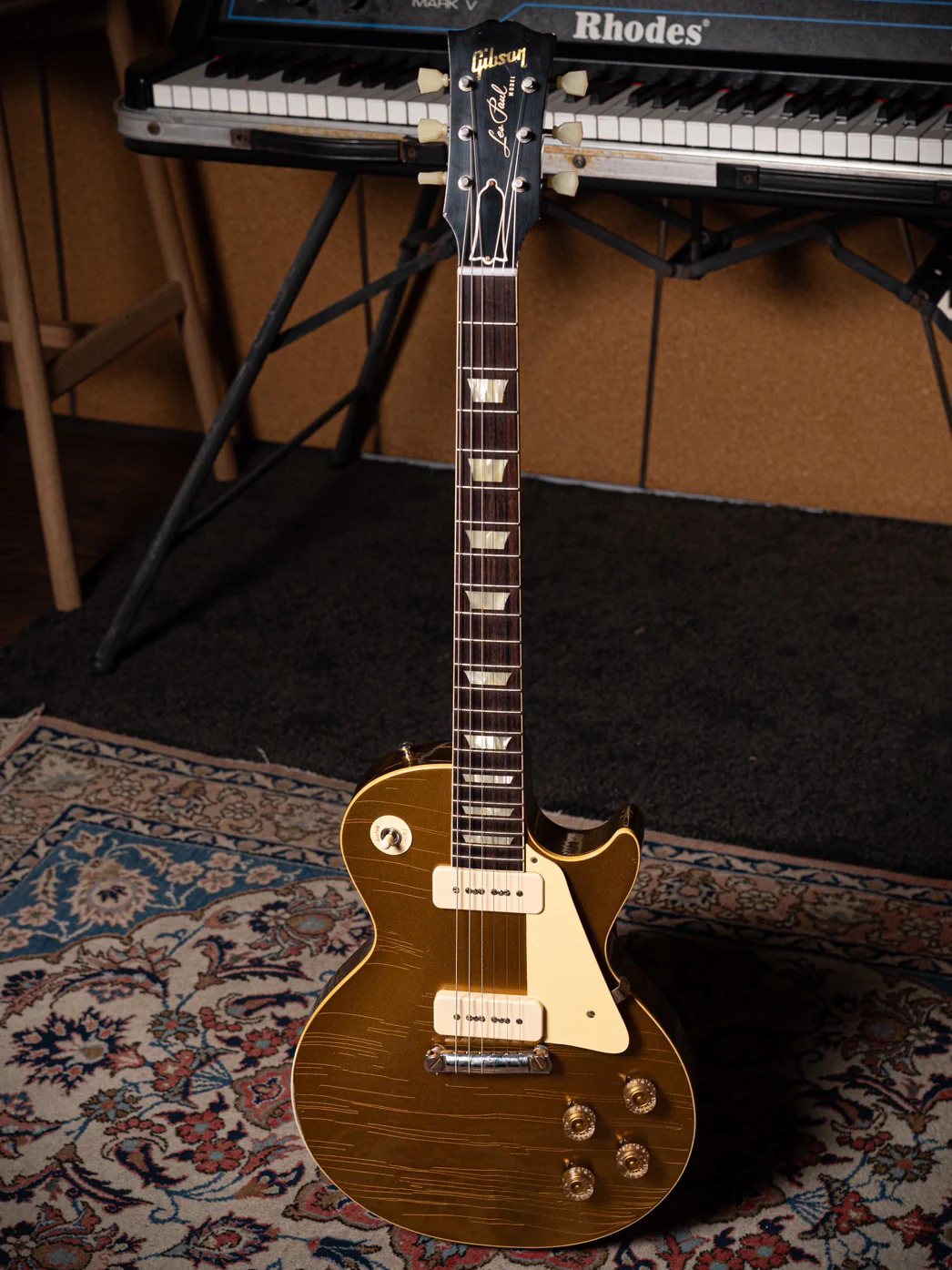 Gibson Custom Shop Murphy Lab 1954 Les Paul Standard, All Gold Light Aged - Image 2