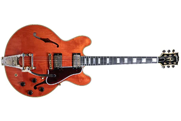 Gibson Custom Shop Murphy Lab 1959 ES-355 Bigsby, Watermelon Red, Ultra Light Aged