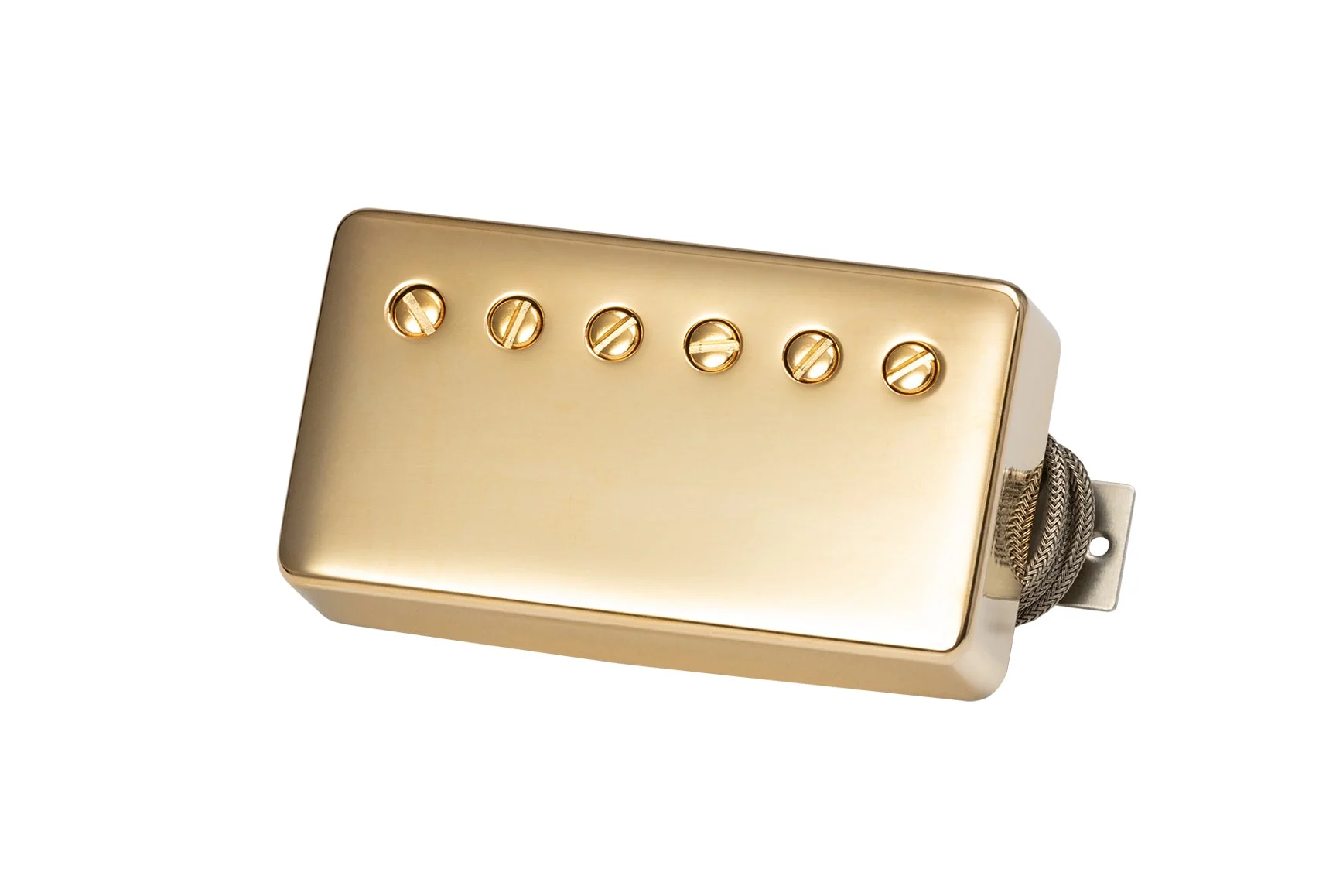 Gibson Custombucker (Matched Set, Double Black, True Historic Gold Covers, 2-Conductor, Unpotted, Alnico 3, 8K) - Image 2