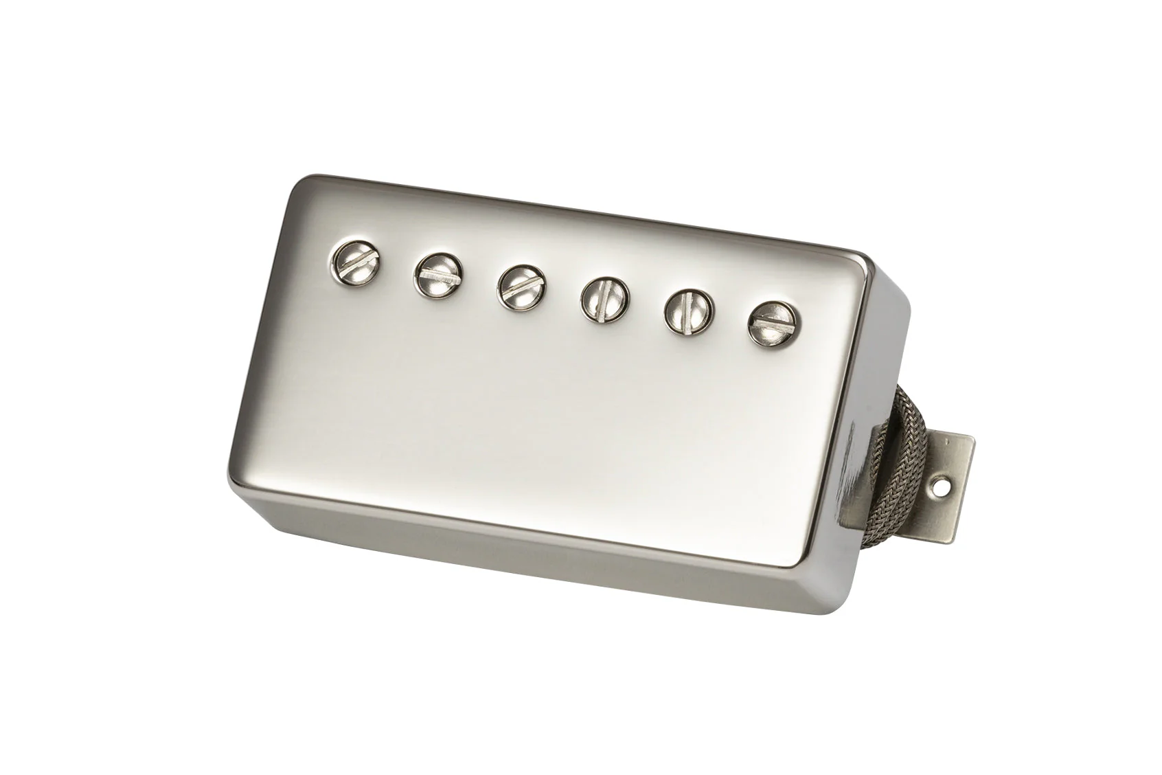Gibson Custombucker (Matched Set, Double Black, True Historic Nickel Covers, 2-Conductor, Unpotted, Alnico 3, 8K) - Image 2