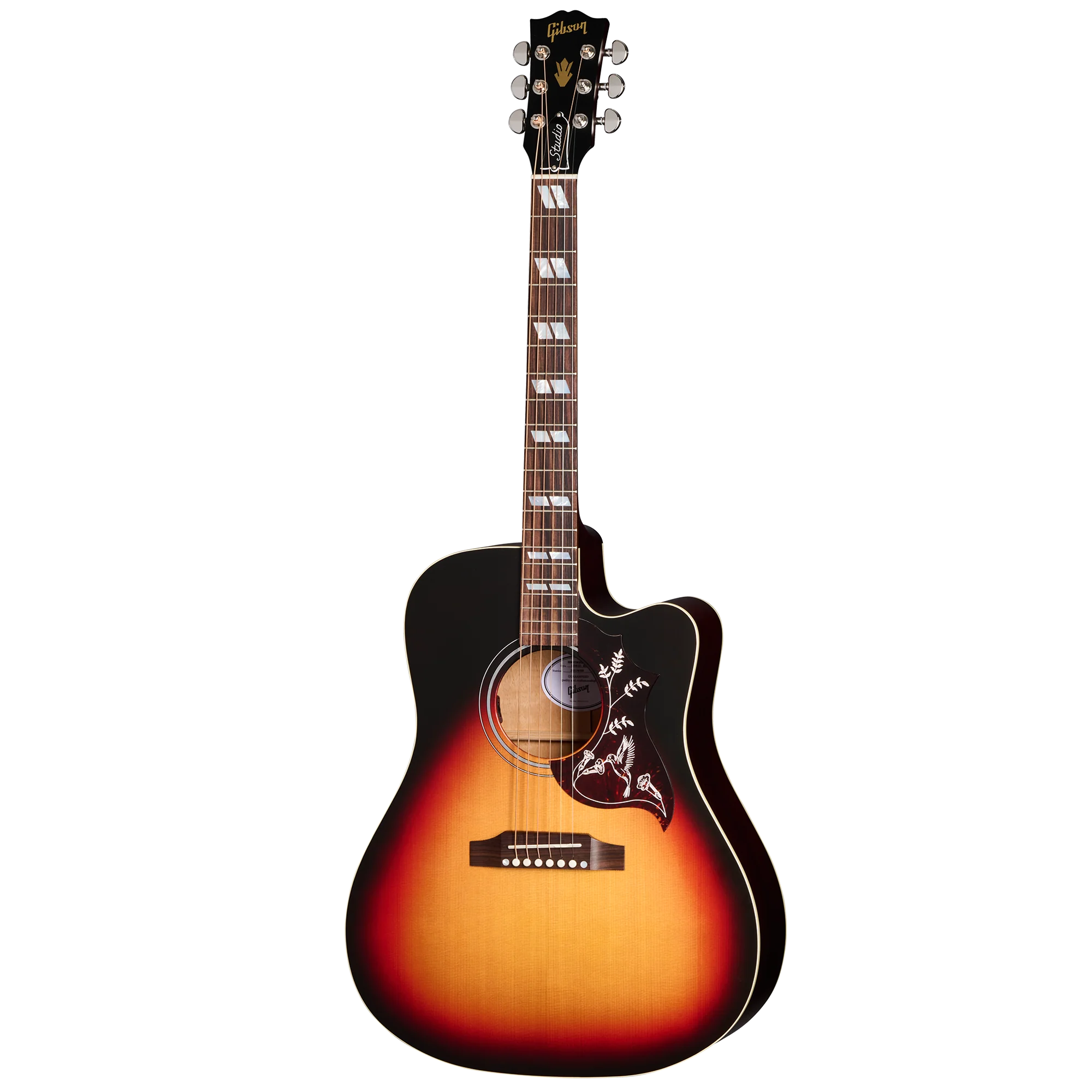 Gibson Hummingbird Studio EC, Tri-Burst Satin - Image 2