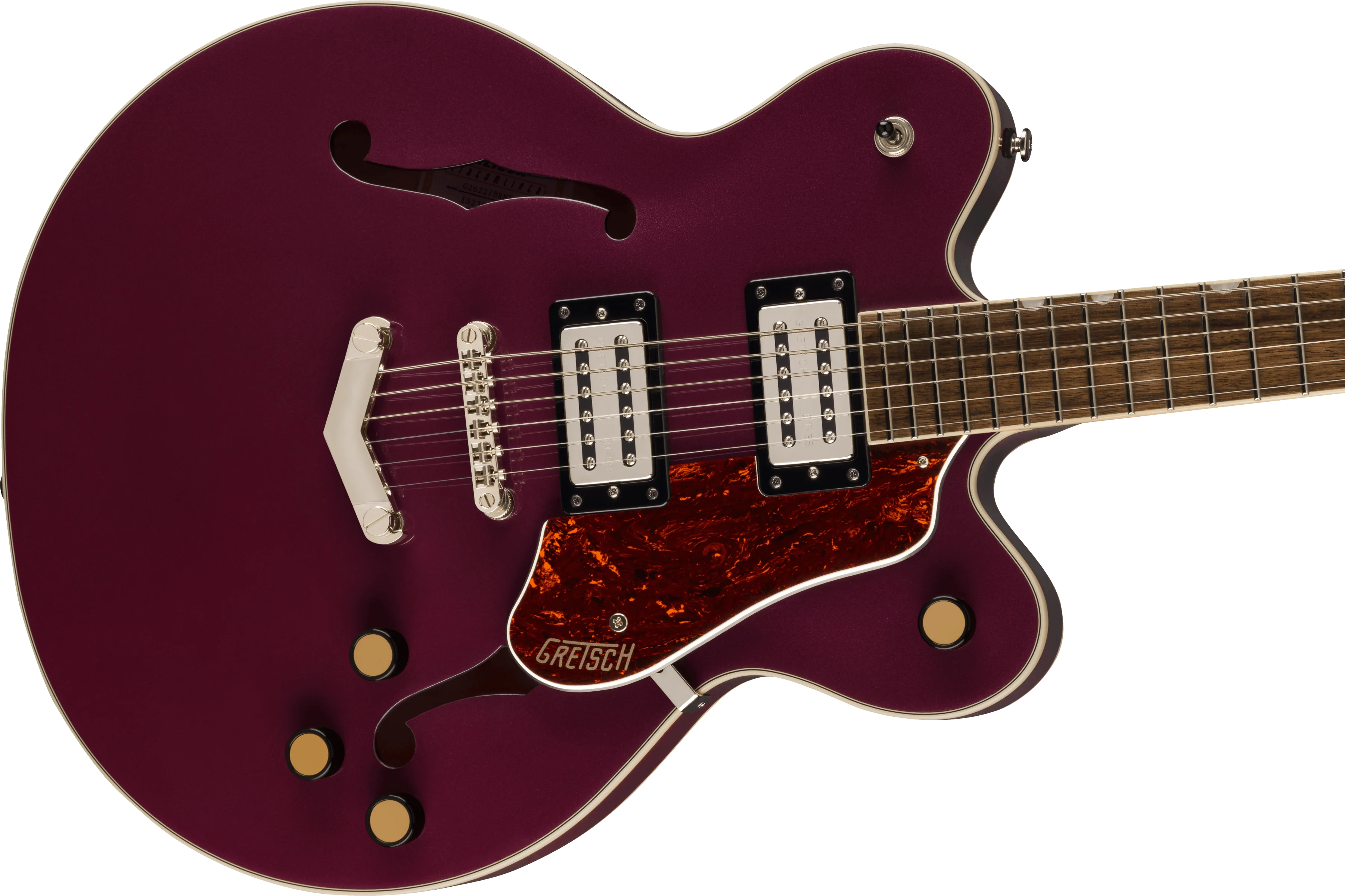 Gretsch G2622 Streamliner Center Block Double-Cut with V-Stoptail, BroadâTron BT-3S Pickups - Image 10
