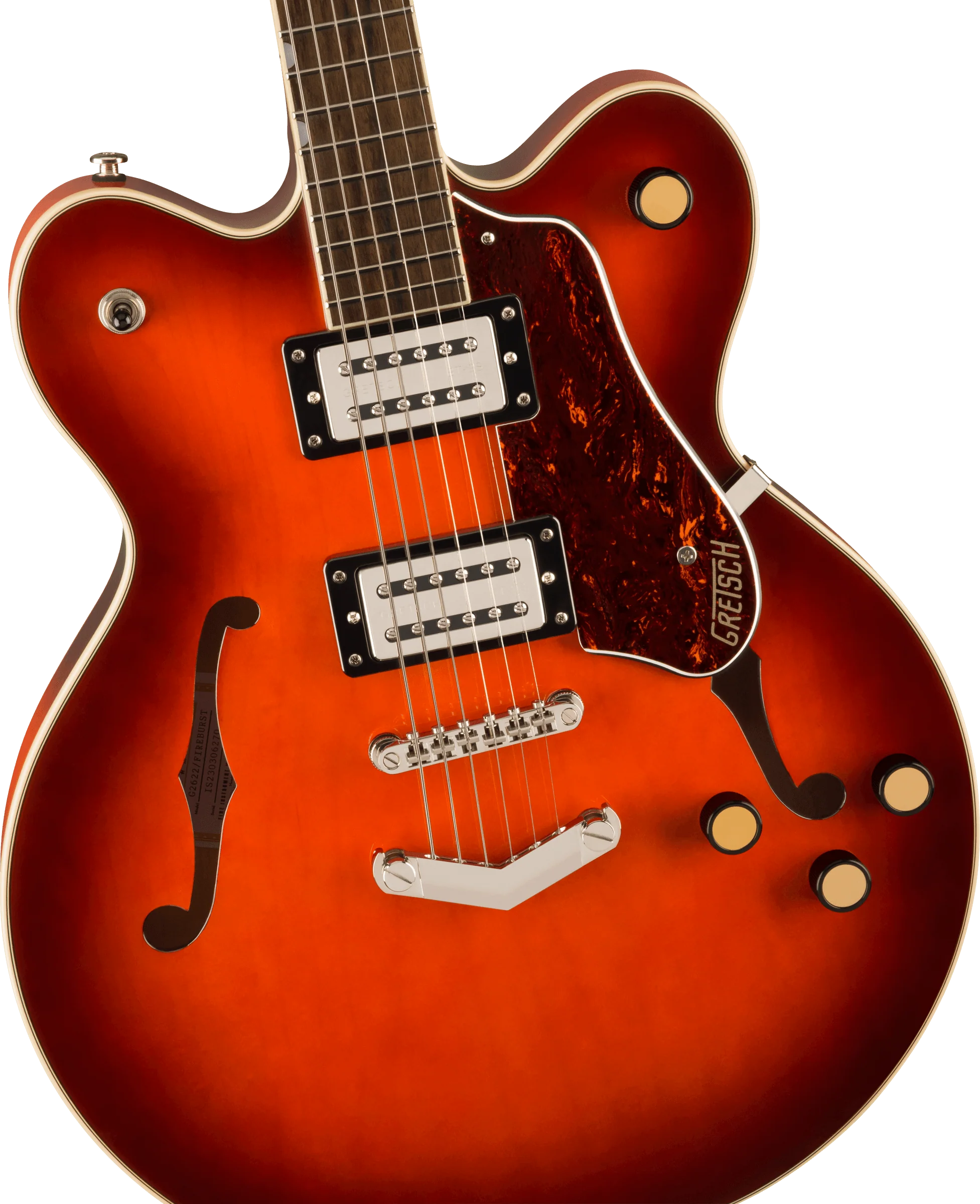 Gretsch G2622 Streamliner Center Block Double-Cut with V-Stoptail, BroadâTron BT-3S Pickups - Image 5