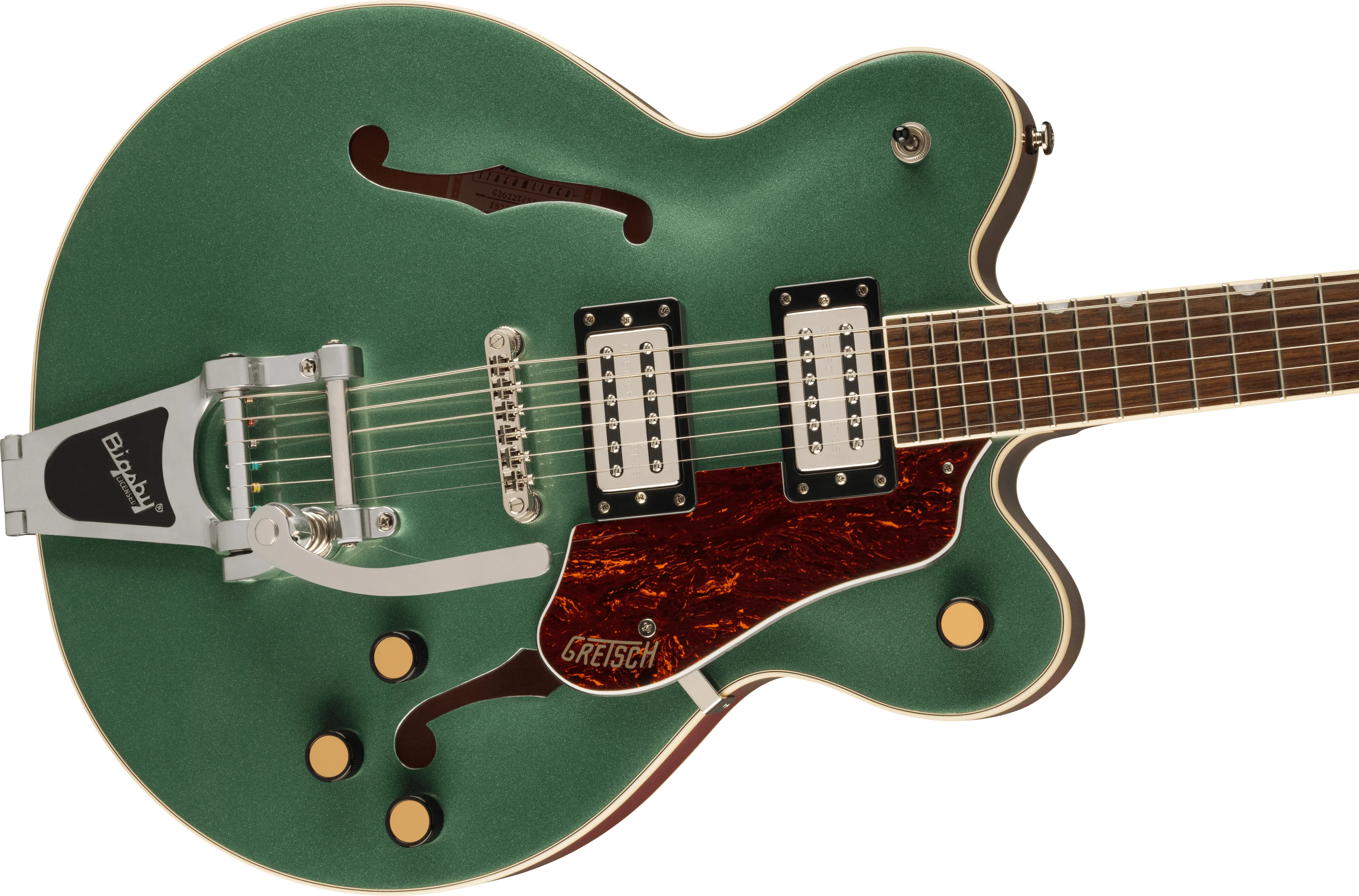 Gretsch G2622T Streamliner Center Block Double-Cut with Bigsby, BroadâTron BT-3S Pickups - Image 4