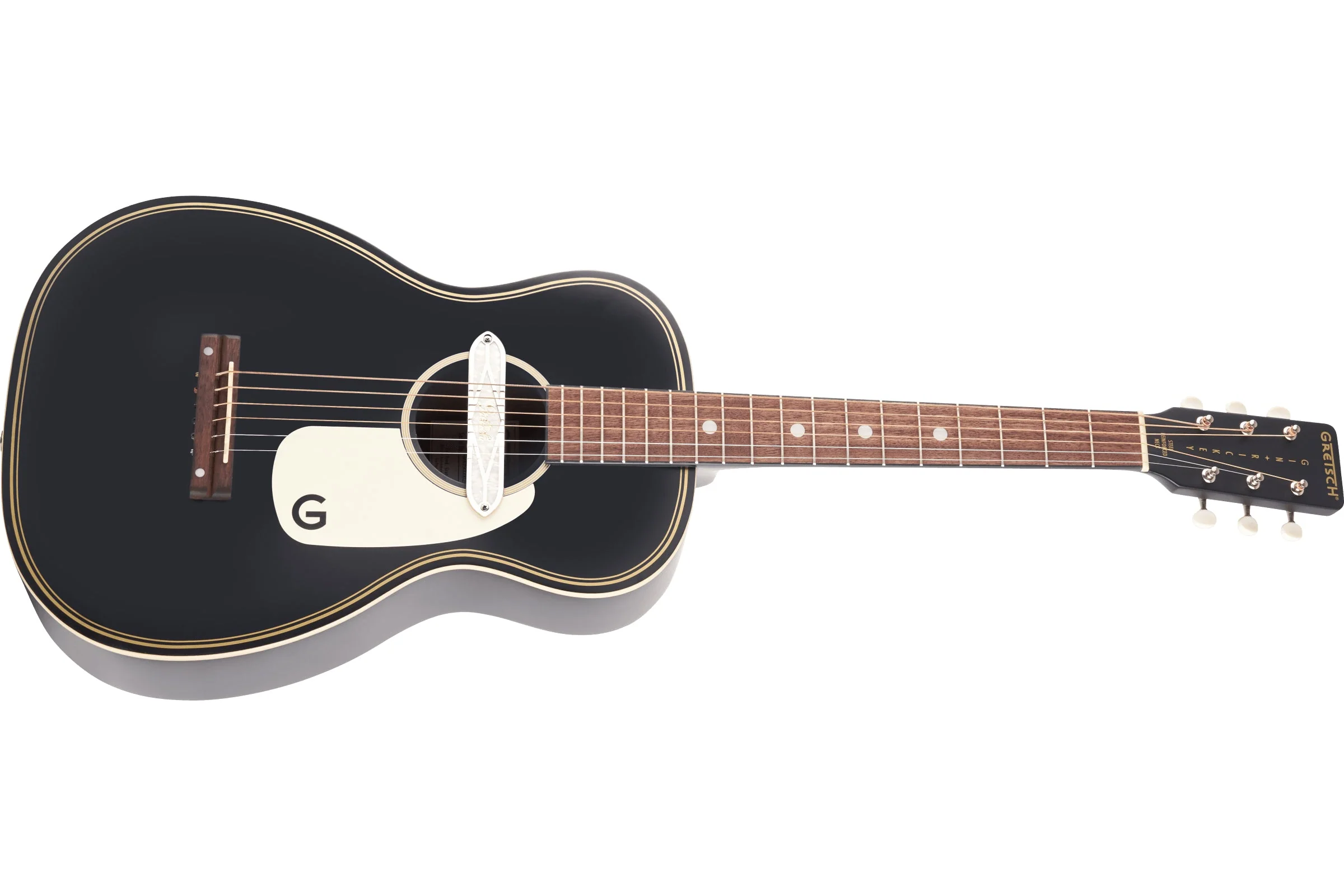Gretsch G9520E Gin Rickey Acoustic/Electric Smokestack Black