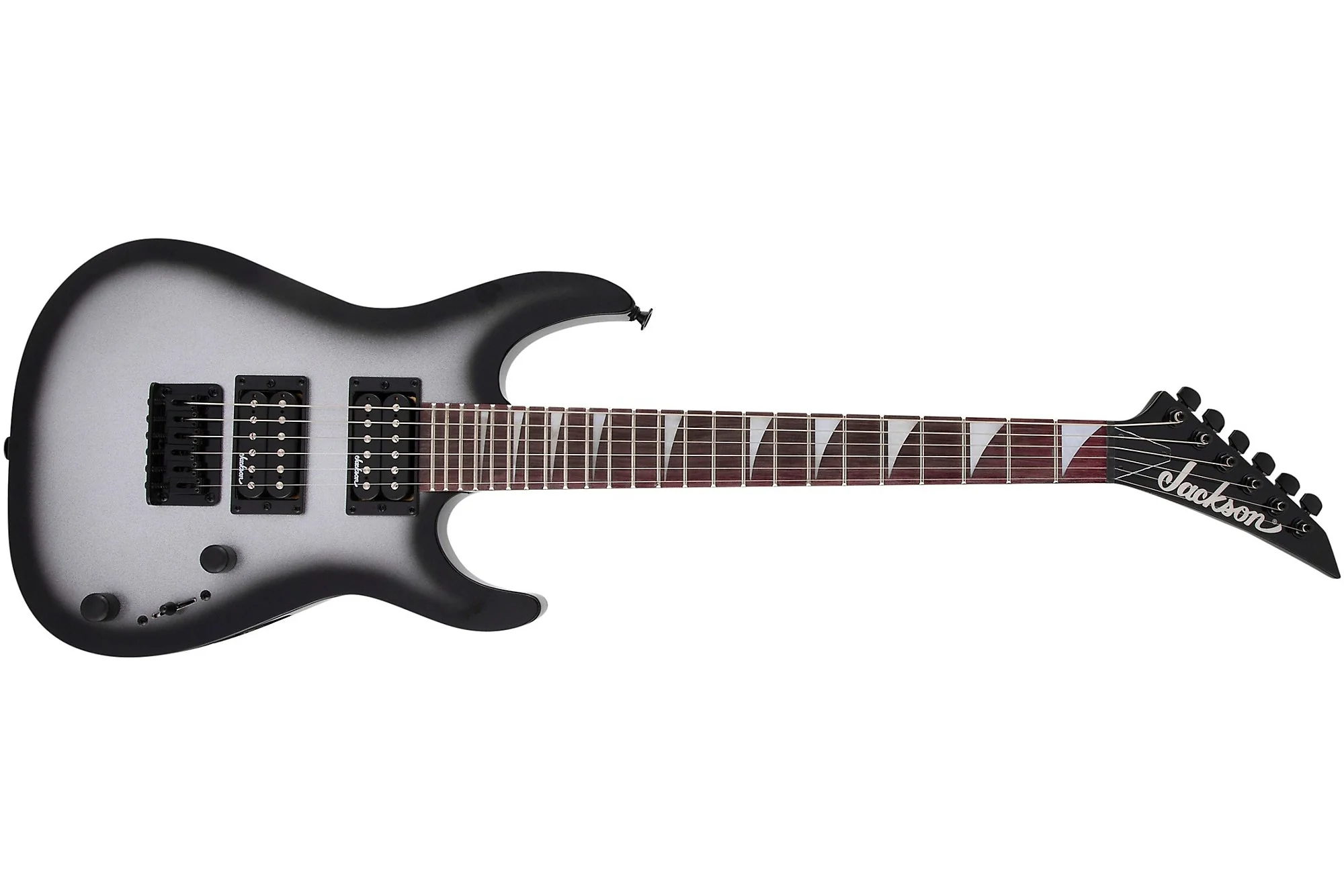Jackson JS Series Dinky Minion JS1X, Silver Burst