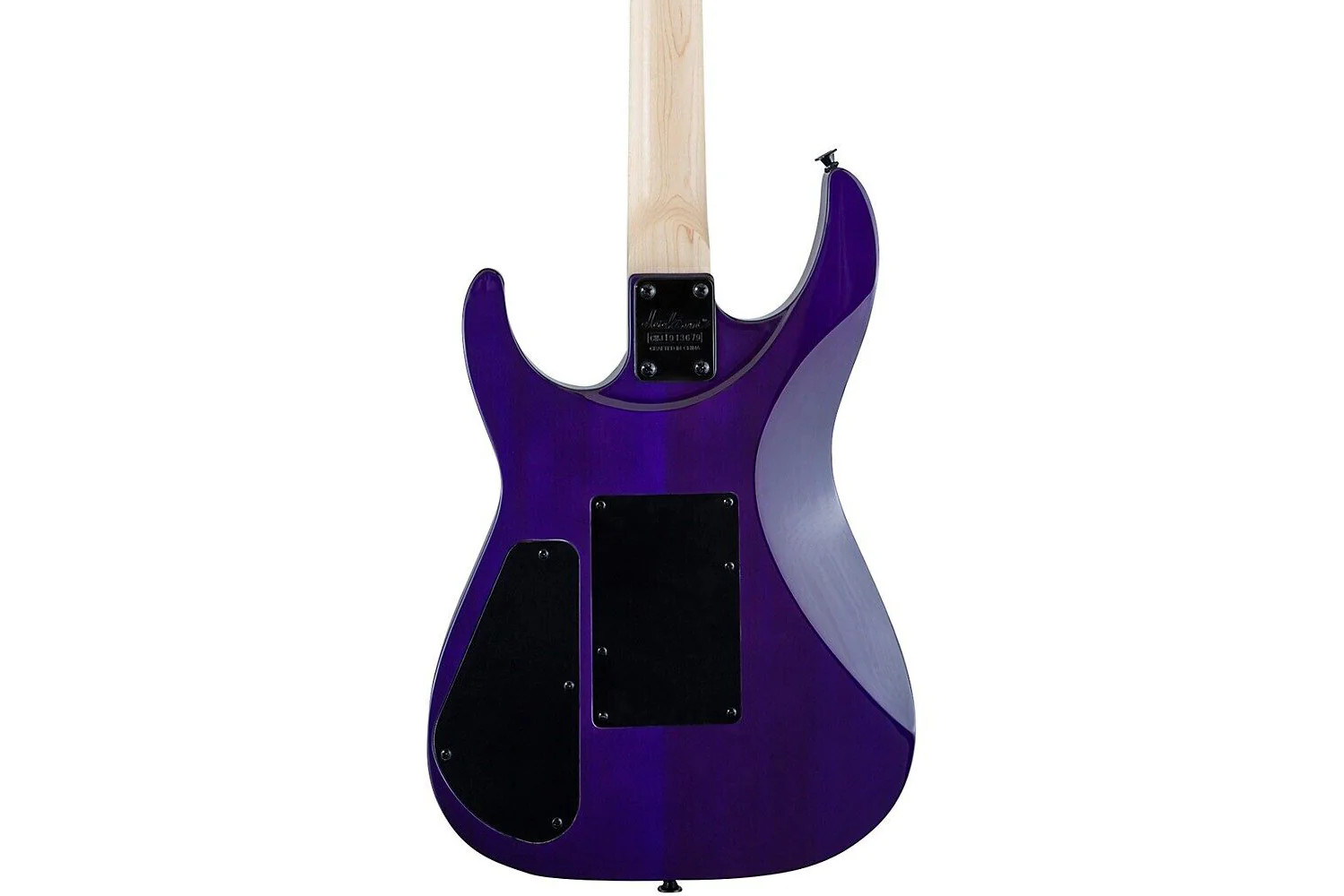 Jackson Special Edition JS34Q Dinky DKA-M QM, Transparent Purple - Image 2