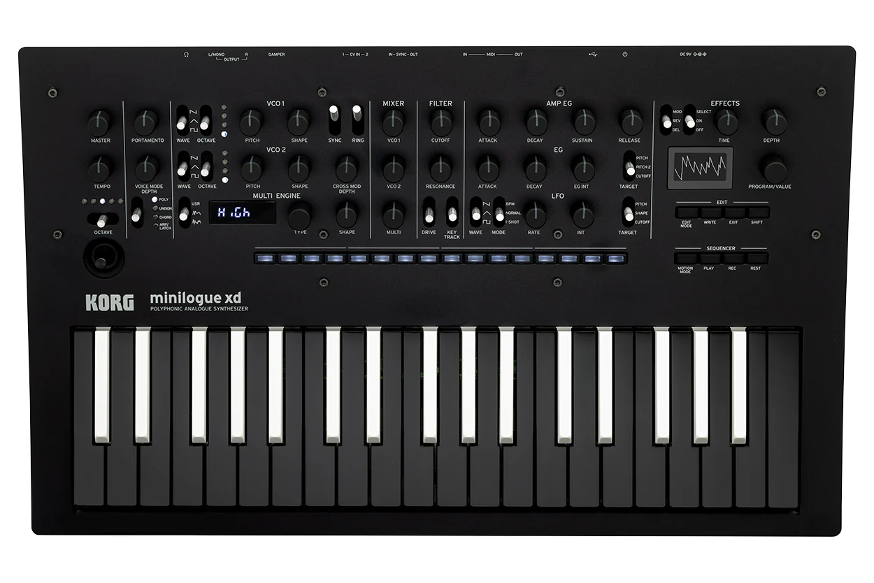Korg minilogue xd inverted