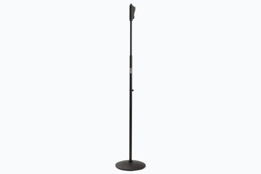 On Stage MS9510 Production-Grade One-Handed Mic Stand with Round Base