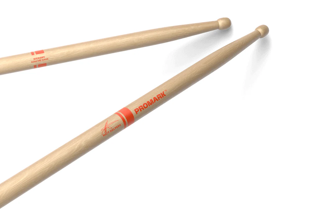 ProMark Matt Halpern TXMHW Hickory Drumstick, Wood Tip - Image 2