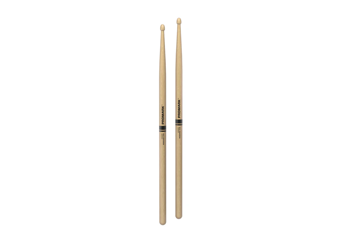Promark Rebound 5AB Hickory Drumstick, Acorn Wood Tip - Image 2