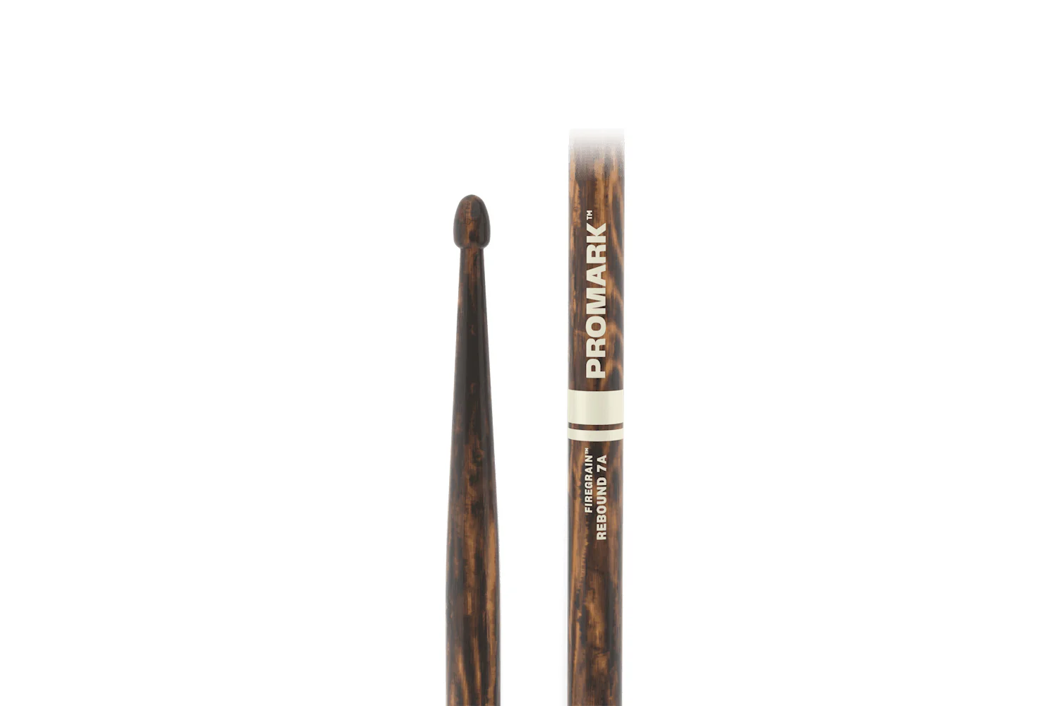 ProMark Rebound 7A FireGrain Hickory Drumstick, Acorn Wood Tip