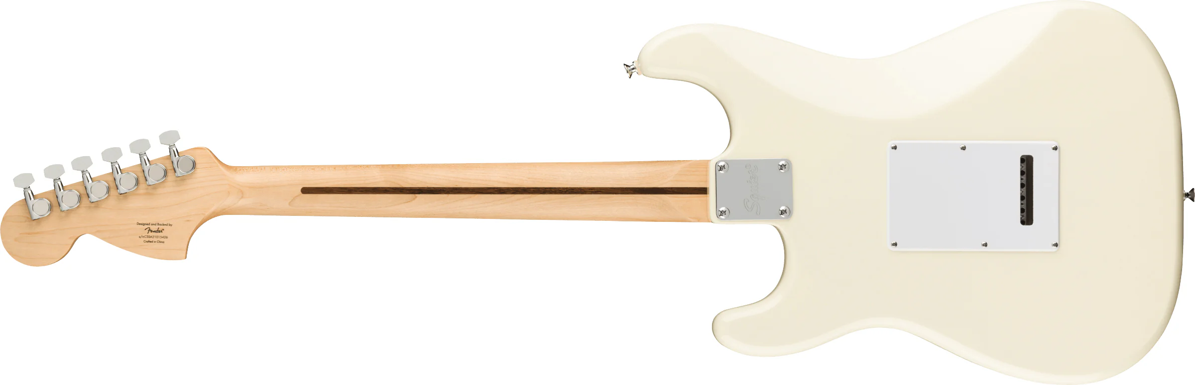 Squier FSR Affinity Series Stratocaster Olympic White - Image 2