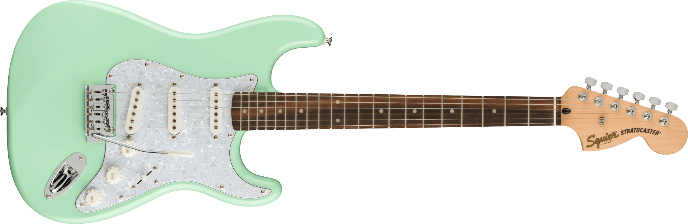 Squier FSR Affinity Series Stratocaster, Pearloid Pickguard - Image 2