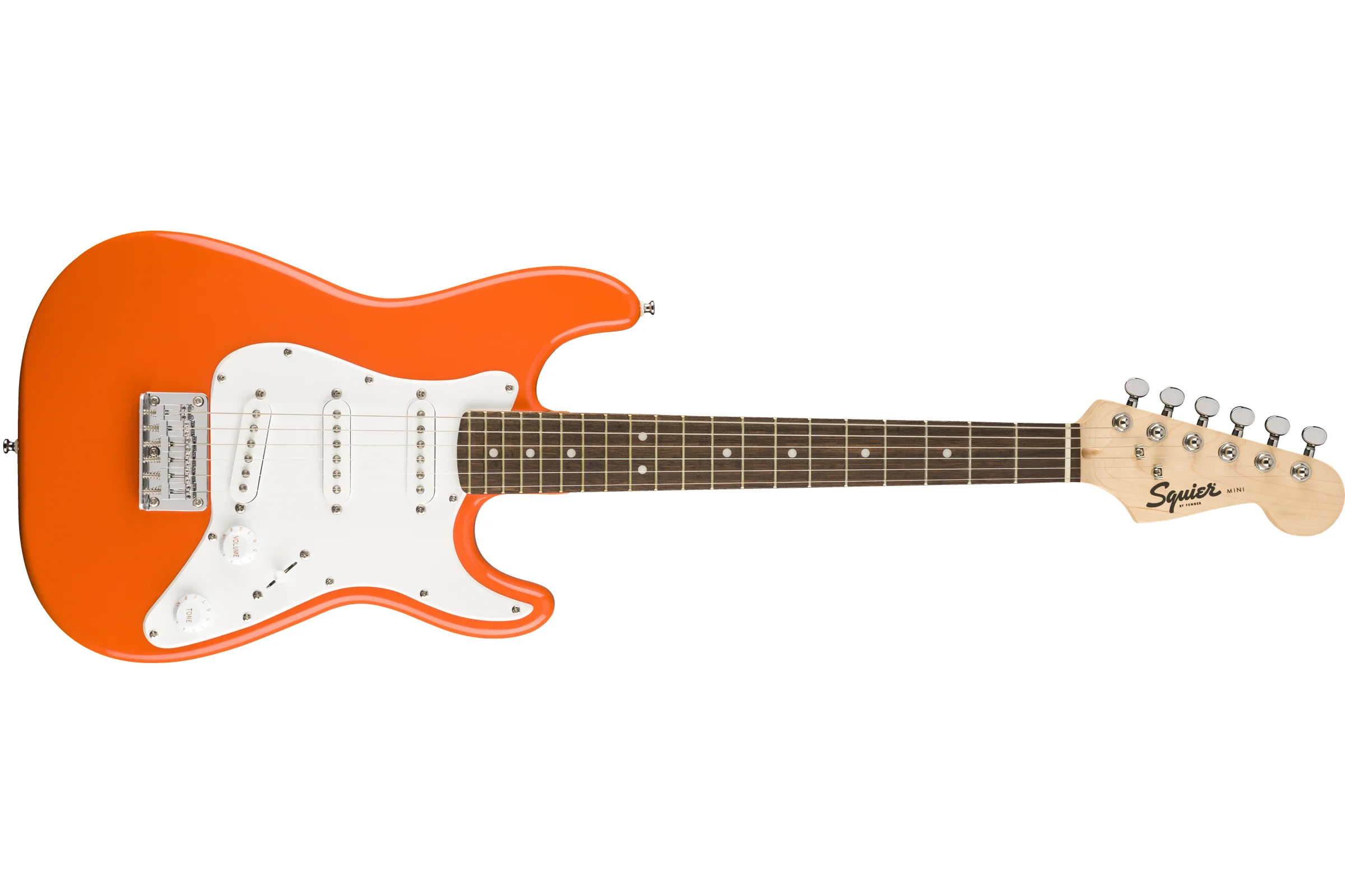 Squier FSR Mini Startocaster, Competition Orange