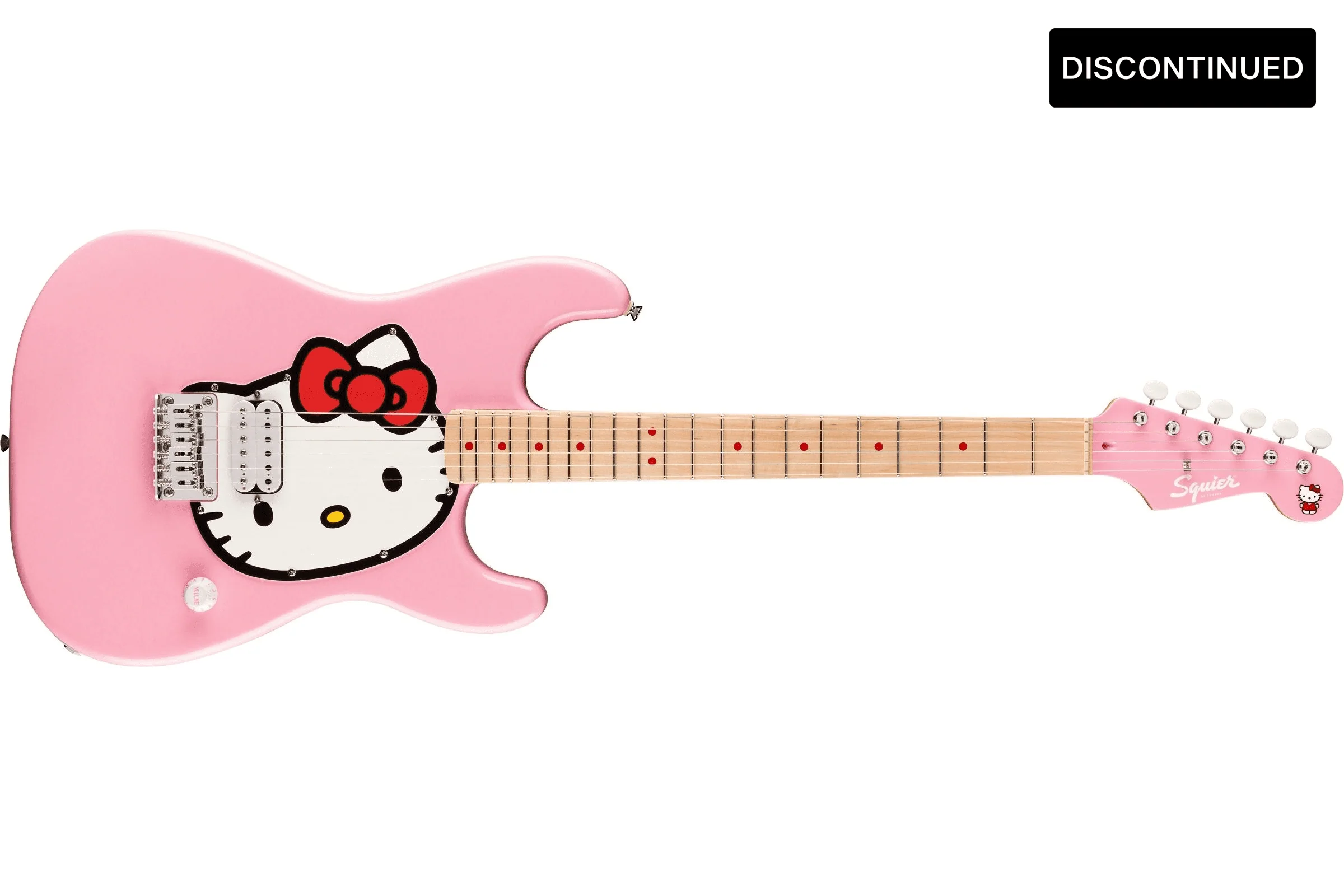 Squier Hello Kitty Pink Stratocaster