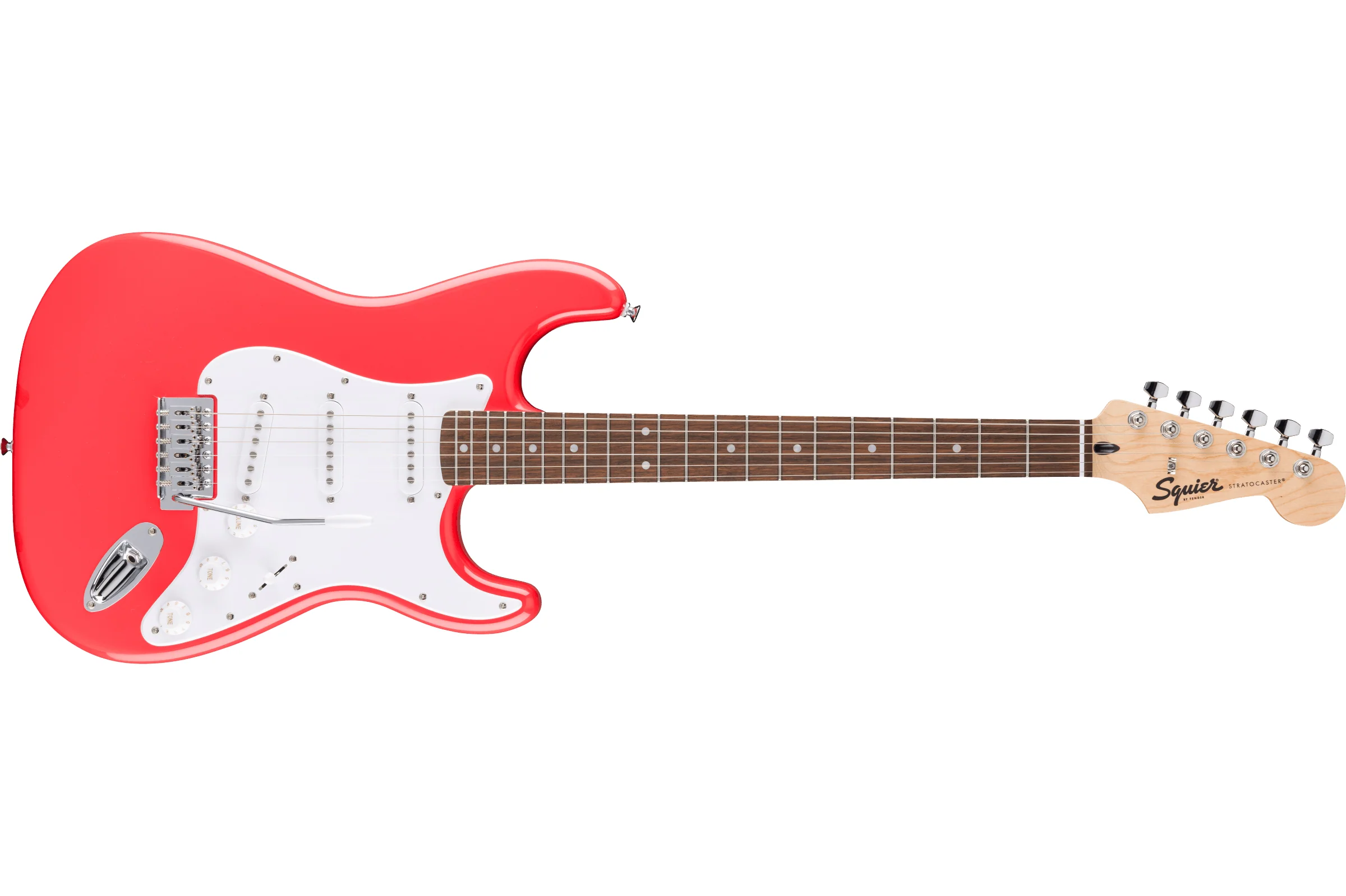 Squier Limited Edition Sonic Stratocaster, Fiesta Red